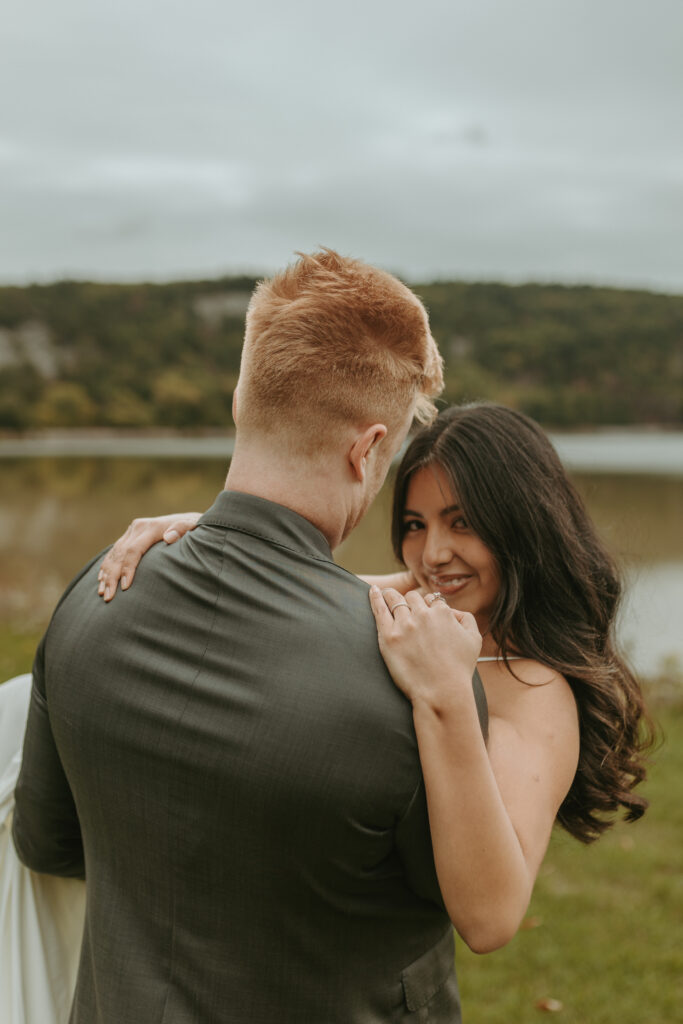 Devil's Lake Elopement - jessicafriggephotography