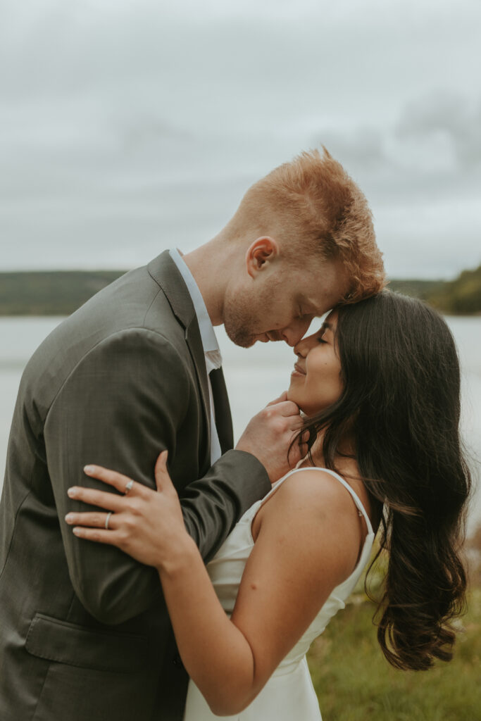 Devil's Lake Elopement - jessicafriggephotography