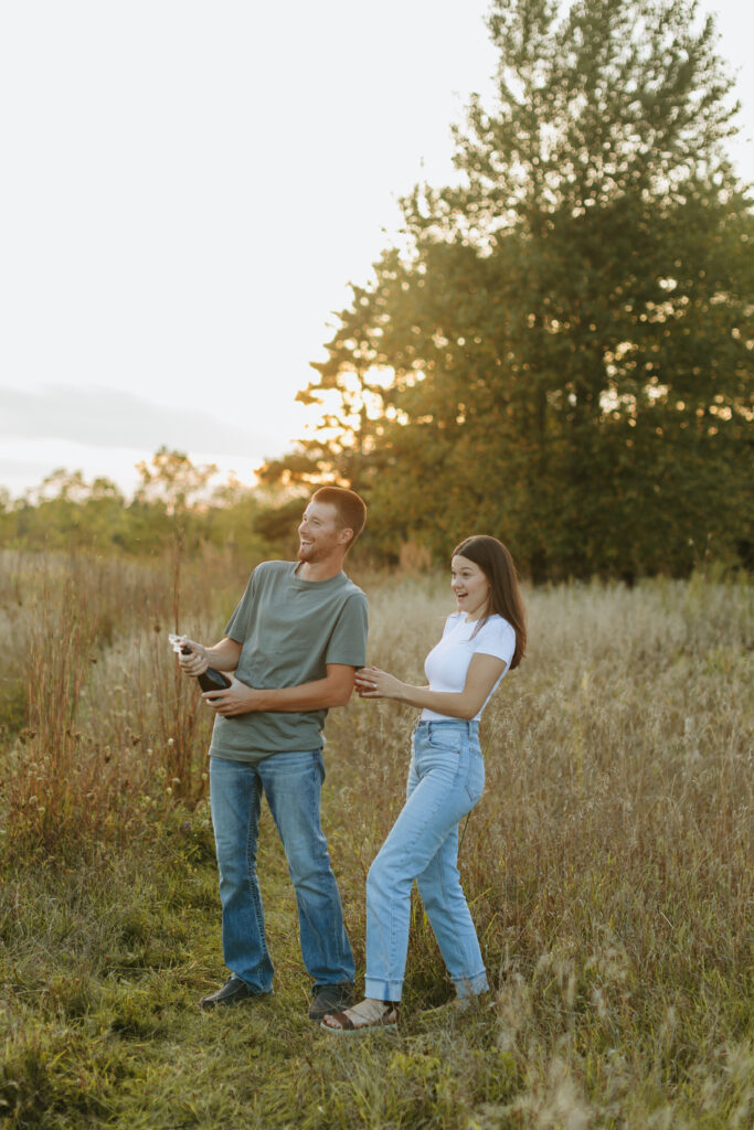 Jessica Frigge Photography is a Wisconsin engagement photographer