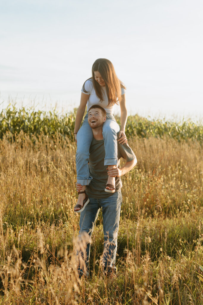 Jessica Frigge Photography is a Wisconsin engagement photographer