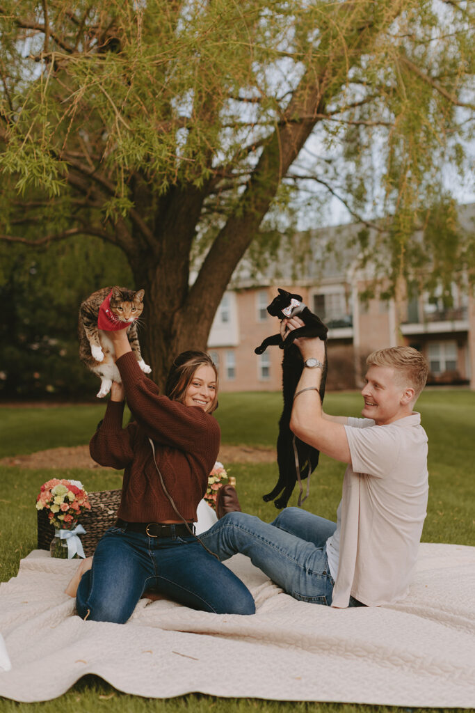 Laid Back Engagement Photos in Wisconsin