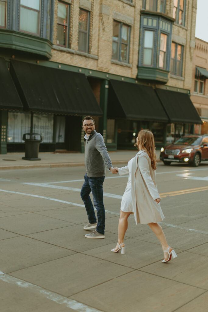 Oshkosh engagement photos by jessica frigge photography