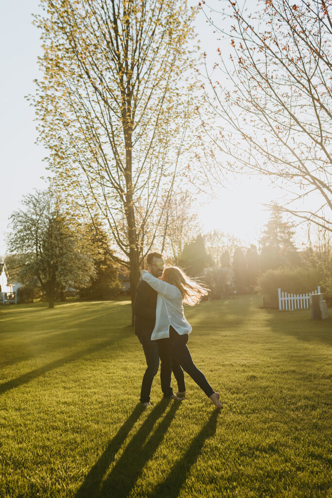 Oshkosh engagement photos by jessica frigge photography