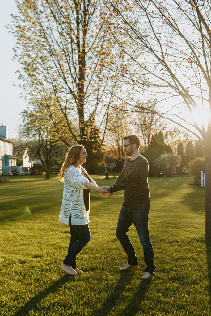 Oshkosh engagement photos by jessica frigge photography