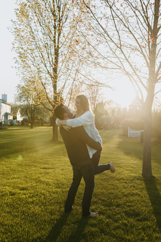 Oshkosh engagement photos by jessica frigge photography