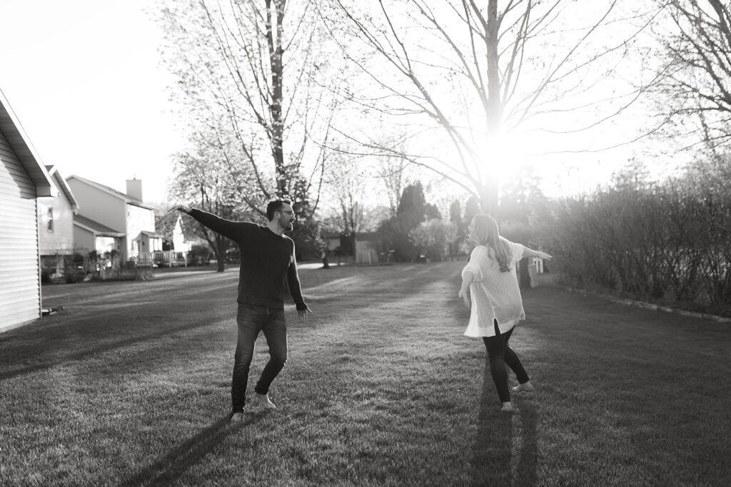 Oshkosh engagement photos by jessica frigge photography