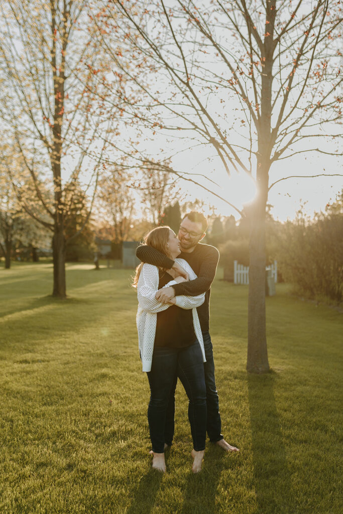 Oshkosh engagement photos by jessica frigge photography