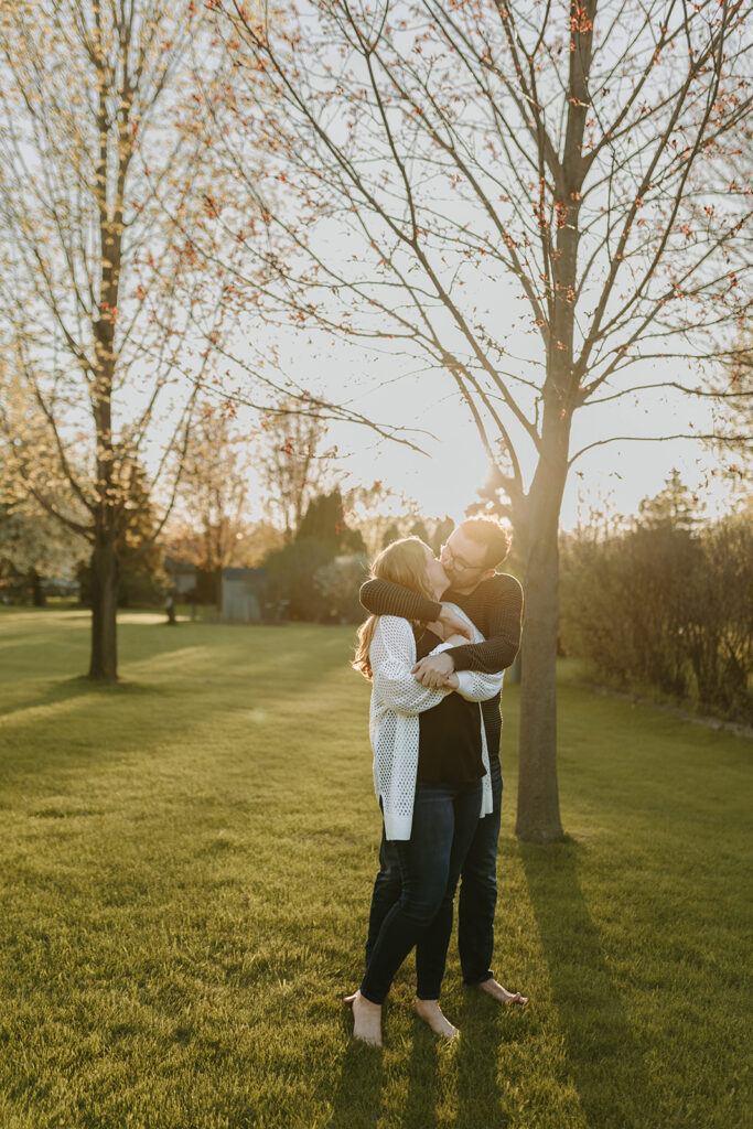 Oshkosh engagement photos by jessica frigge photography