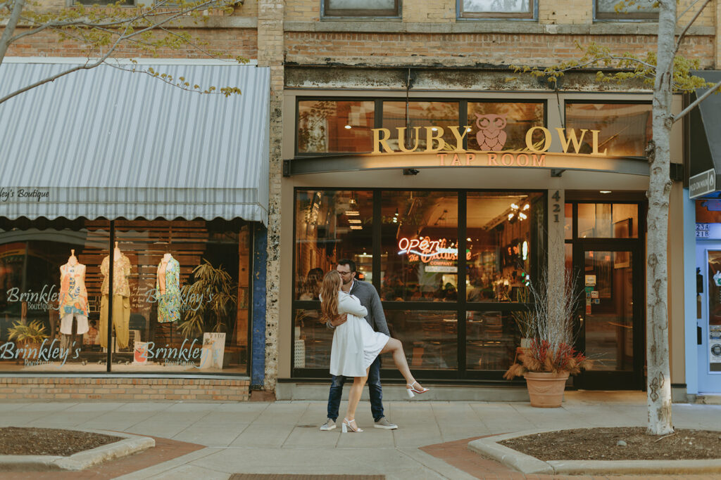 Oshkosh engagement photos by jessica frigge photography