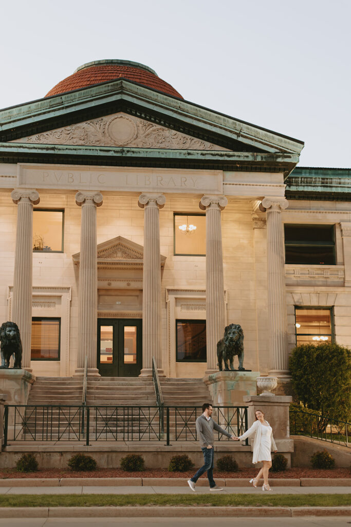 Oshkosh engagement photos by jessica frigge photography