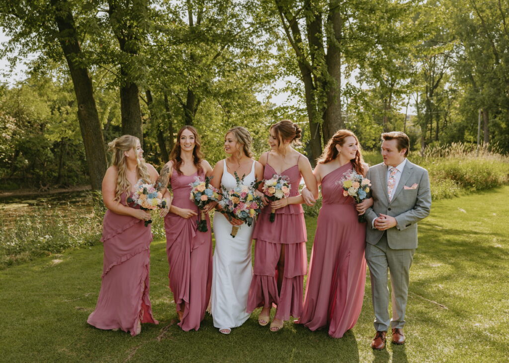 bridesmaid photos
