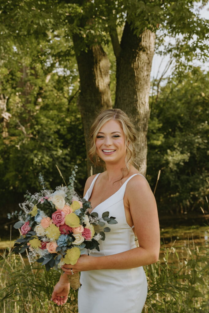 bride portrait wedding pic