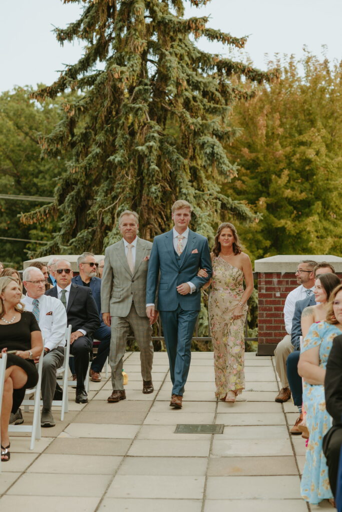 precessional at wedding ceremony